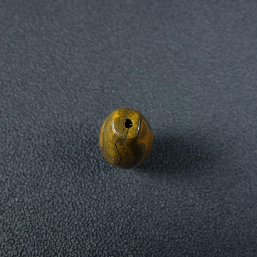 清時代 珍しい天然 T目の形 チベット 目天珠 ペンダント瑪瑙 緒締玉