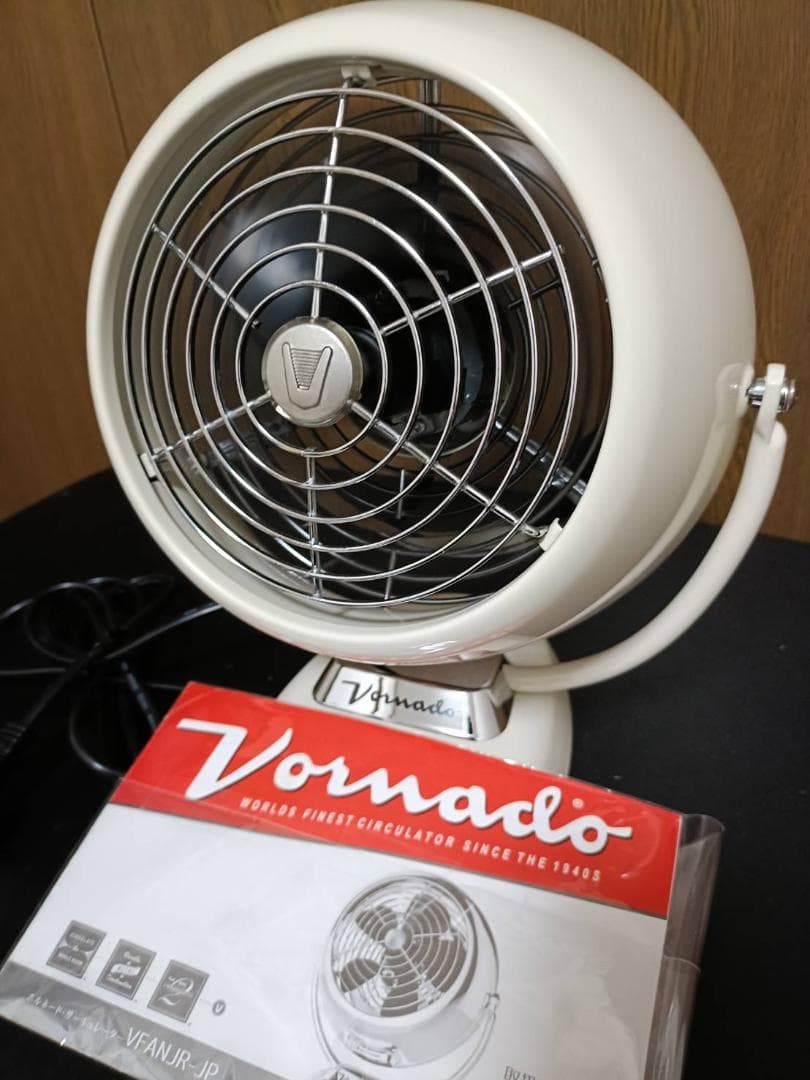 ボルネード Vornado VFAN Jr. 取説付 ビンテージホワイト