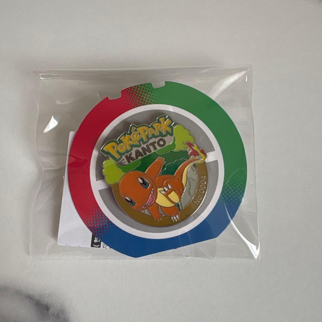 ポケモン ポケパーク ピンズ ピンバッジ ヒトカゲ ポケパークカントー