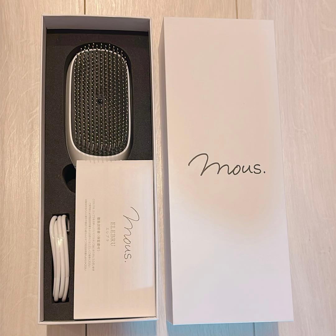 mous.ELEBRU エレブラ 美顔器 EMS 電気ブラシ
