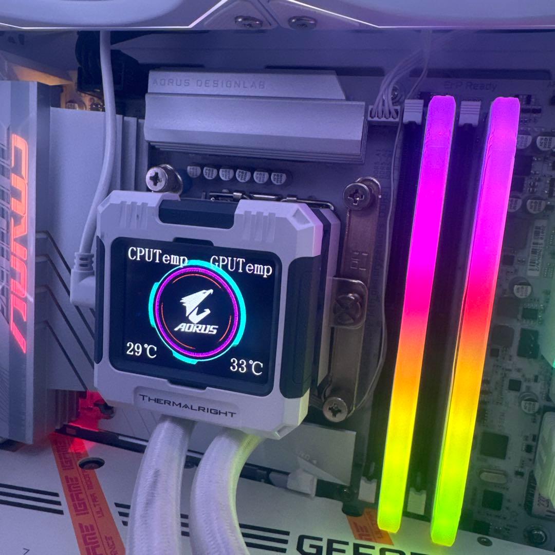 PCケース RGB冷却ファン搭載