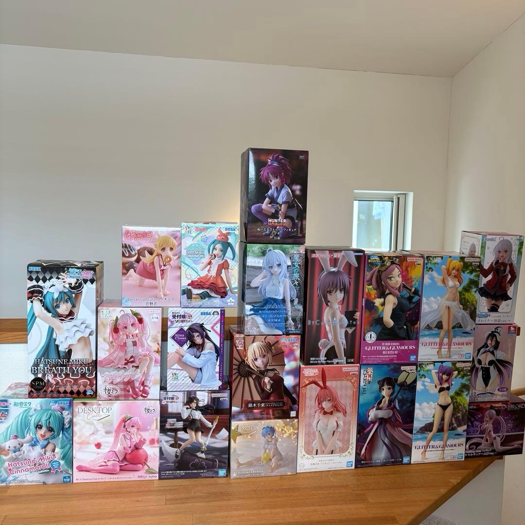 美少女 フィギュア まとめ売り アルベド 初音ミク そに子 夜刀神十香