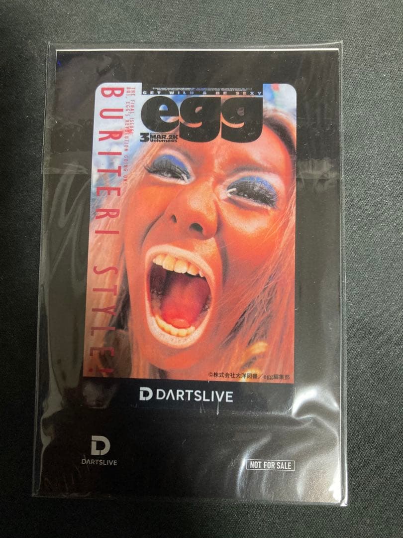 新品未使用]DARTS LIVE Cardダーツライブカード egg ギャル - メルカリ