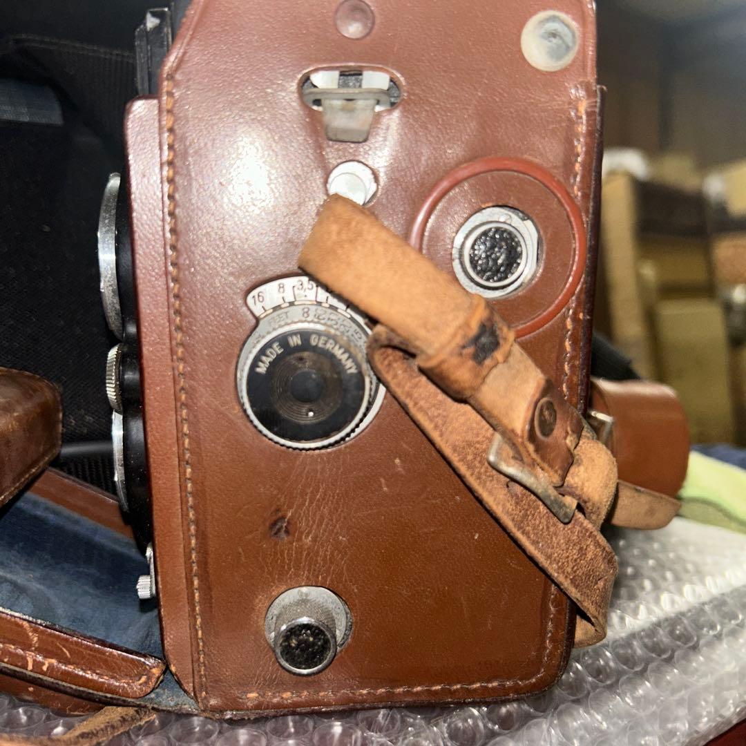 H2 ローライフレックス　ケース付き　 二眼レフカメラ 動作未確認ジャンク