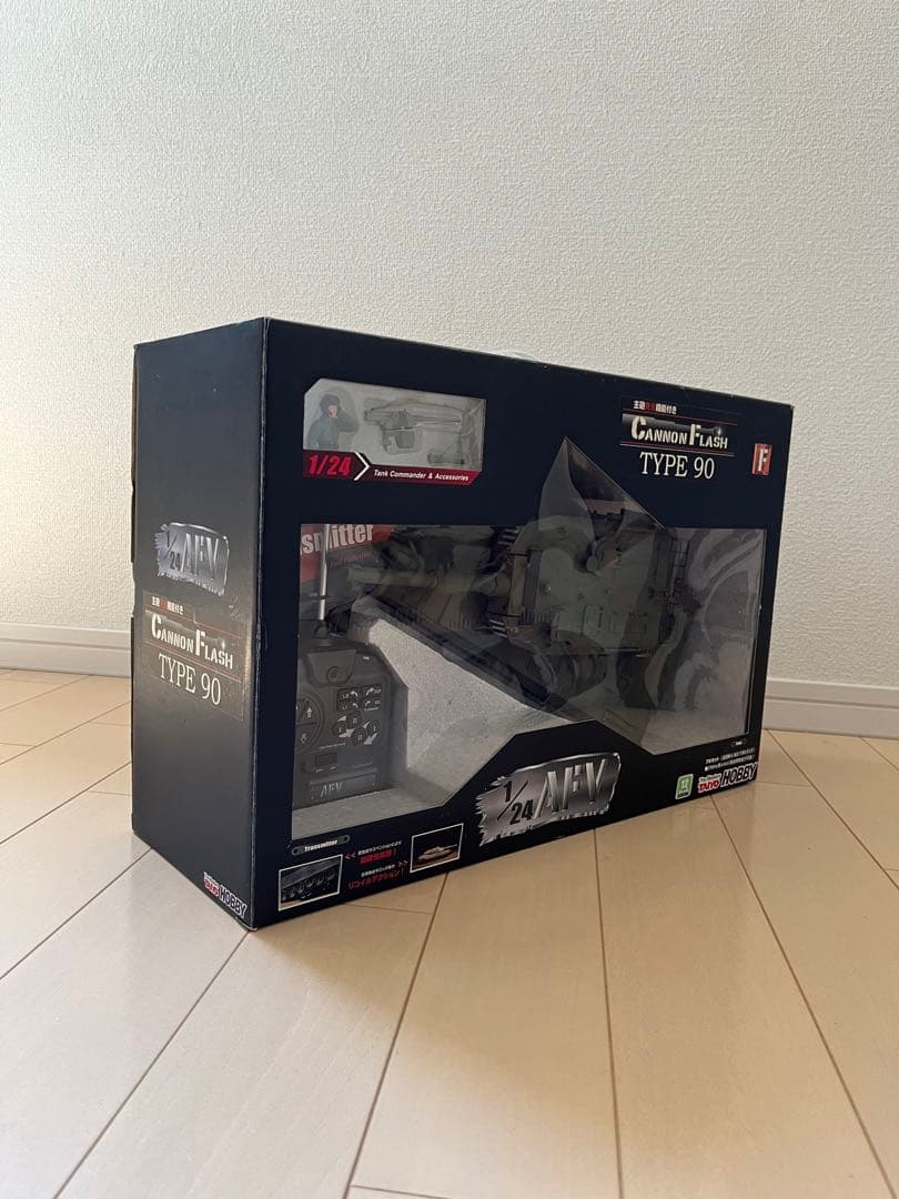 CANNON FLASH TYPE90 陸上自衛隊90式戦車 2色迷彩 タイヨー