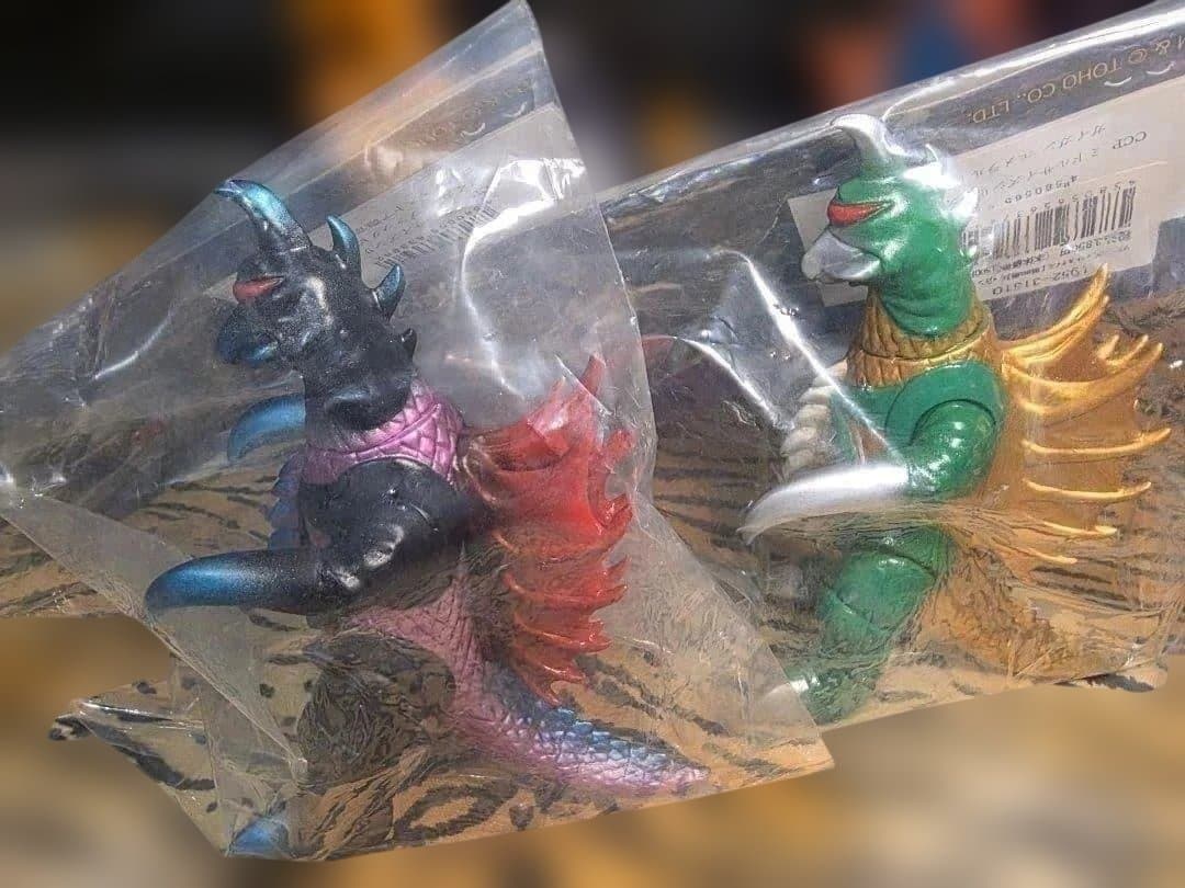未開封品 CCP ガイガン 怪獣 フィギュアセット ミドルサイズ 2体セット
