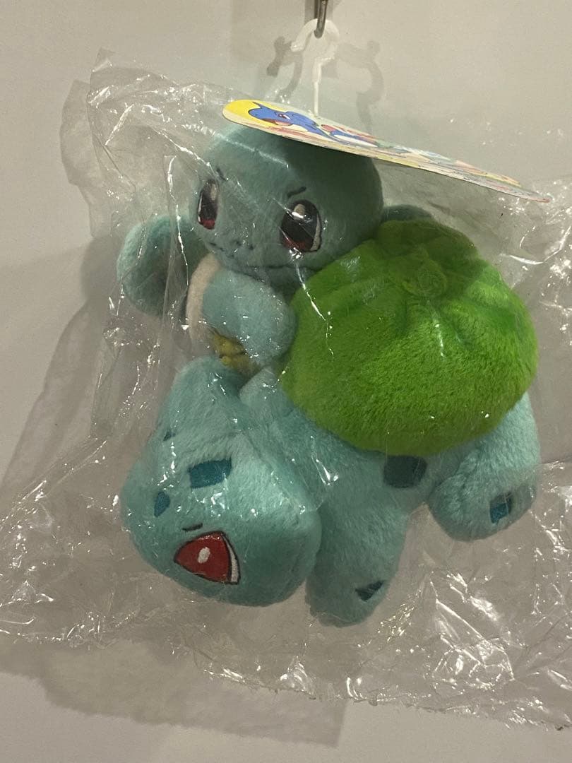 新品未使用】絶版ポケペアぬいぐるみゼニガメ&フシギダネ未開封タグ付