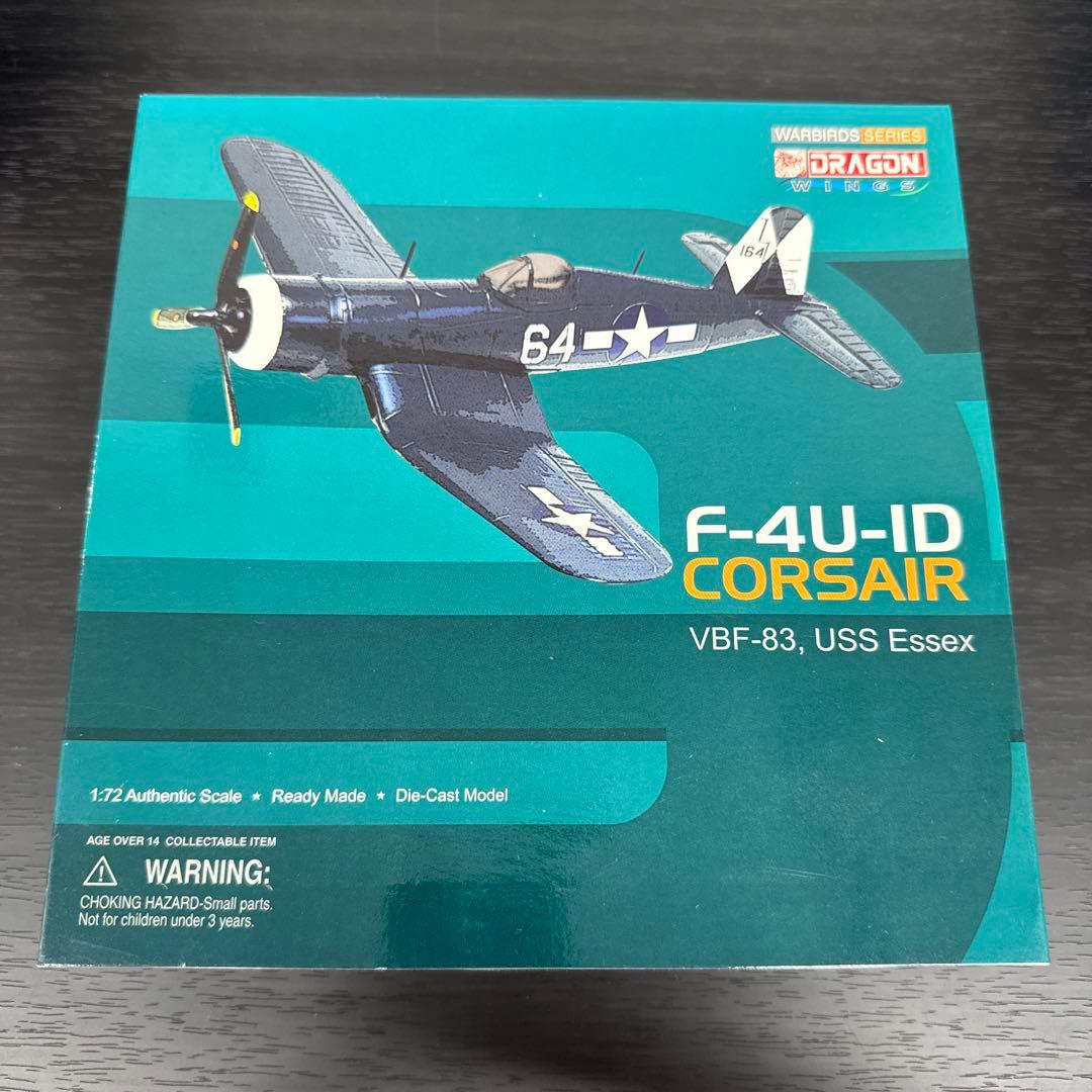 ☆未展示美品☆ドラゴン F-4U-1D コルセア 1/72 ダイキャストモデル