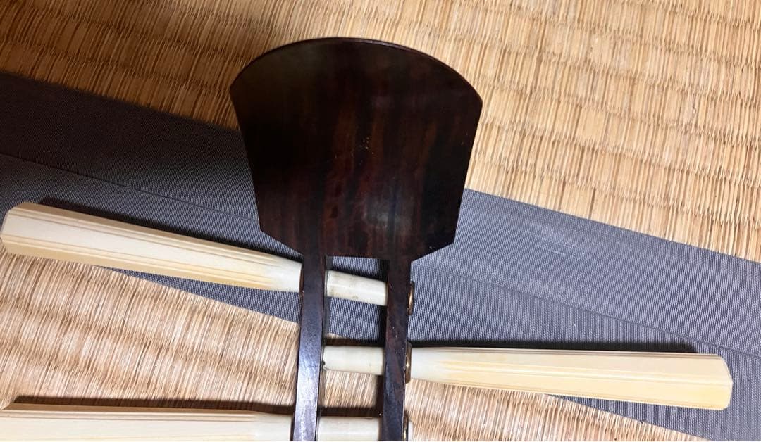 ほ*も様 細棹三味線 綾杉胴　送料込み
