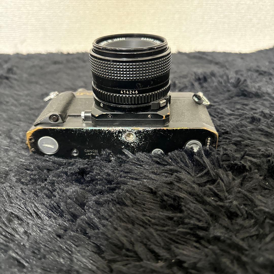 CANON F-1 フィルム一眼カメラ レンズ付き 日本製 ビンテージ 後期
