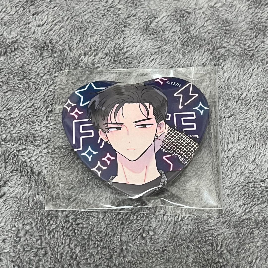 多聞くん今どっち！？ コラボカフェ トレーディングハート缶バッジ