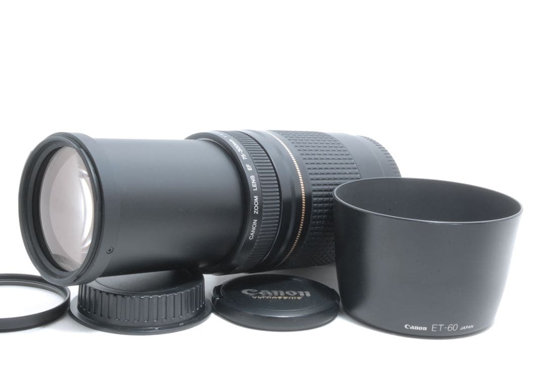 ⭐️キャノン⭐️フード付き⭐️ CANON EF 75-300mm II USM 望遠