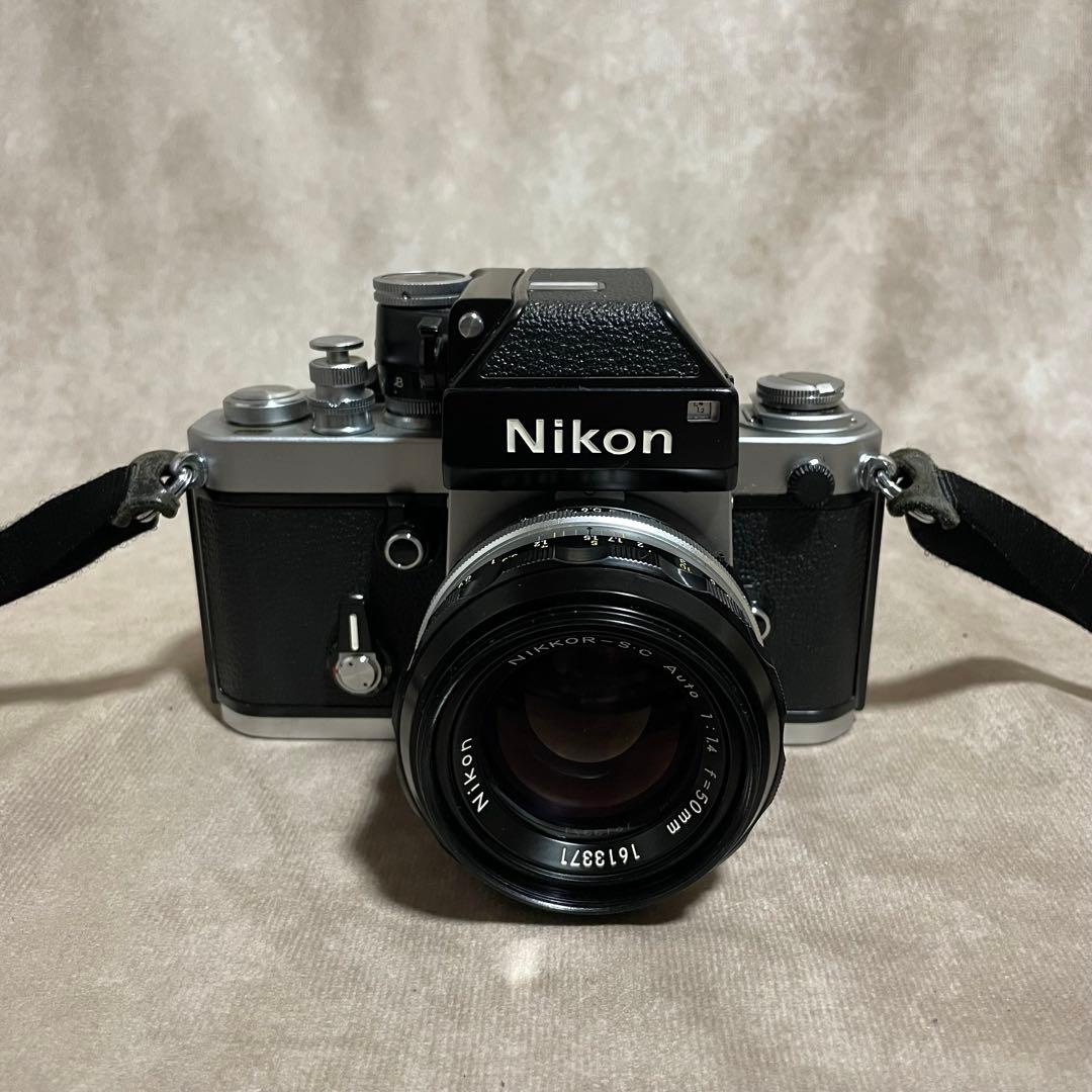 Nikon F-2 DP-1+Nikkor Auto 50 完動美品フルセット