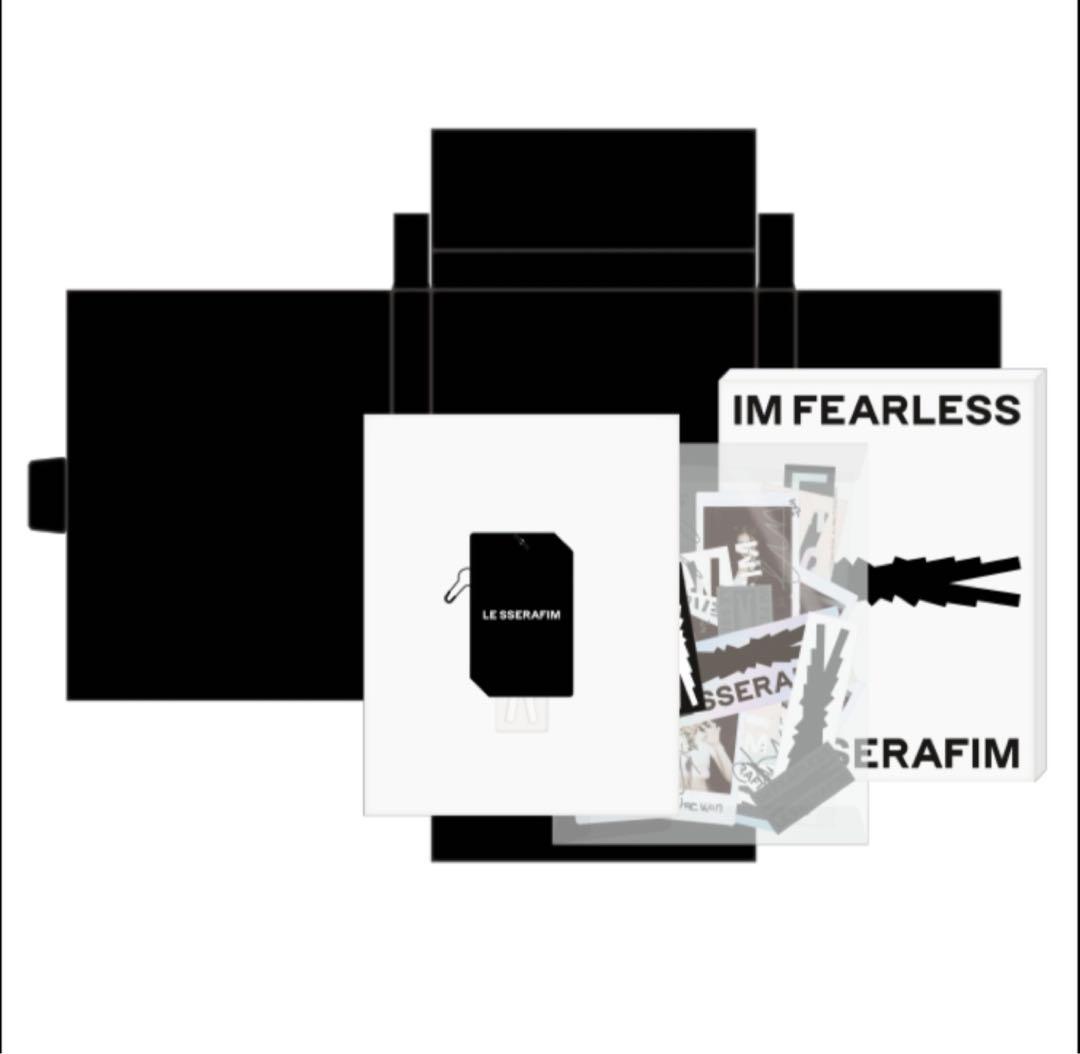 ルセラフィム The First Moment in Your Hands Unboxing] LE SSERAFIM - 'First Moment In Your Hands' Official MD