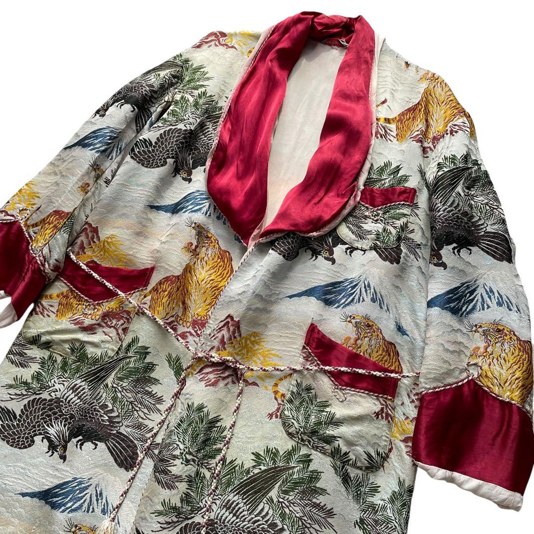 50's New Fashion 西陣織 スーベニアガウン ロング スカガウン - メルカリ