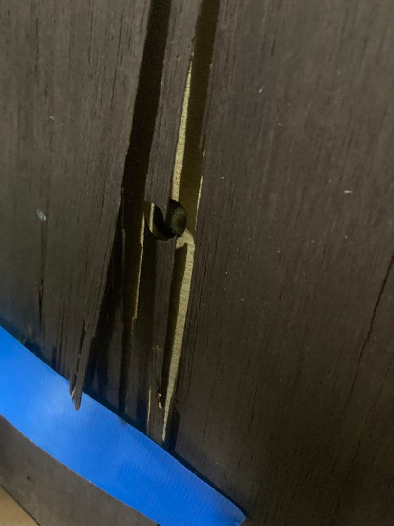 か*き様 木製ダイニングチェア ラダー背もたれ ビンテージ 梱包発送た