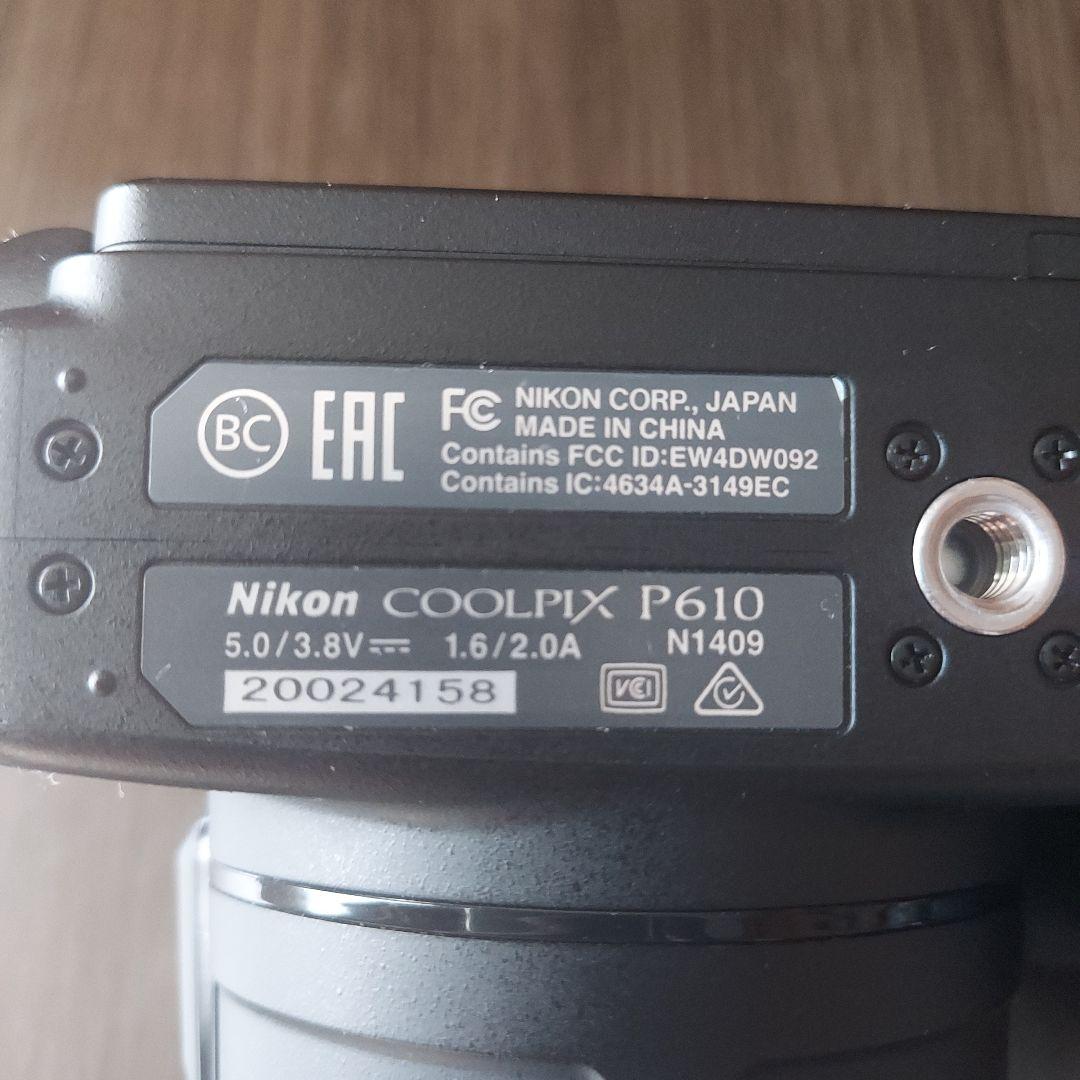 【美品】Nikon COOLPIX P610 デジタルカメラ