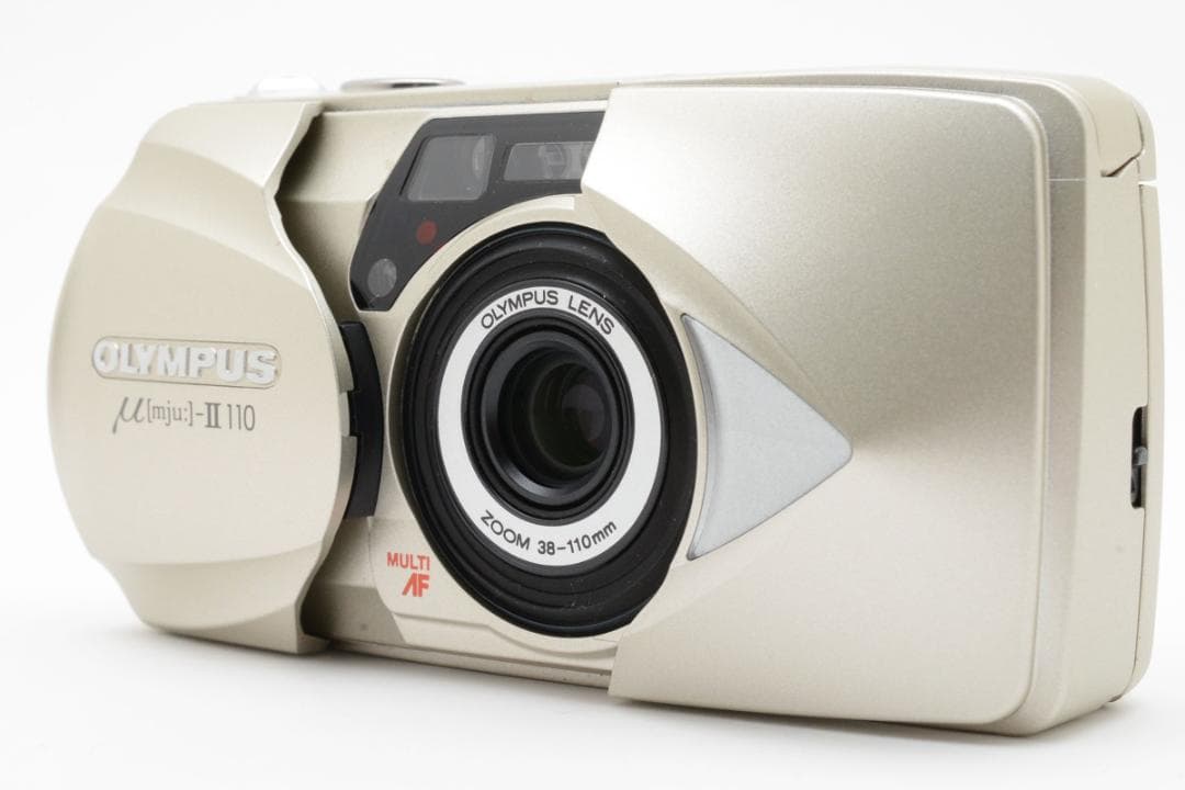 【美品】Olympus オリンパス μ-II 110 箱付き #D4