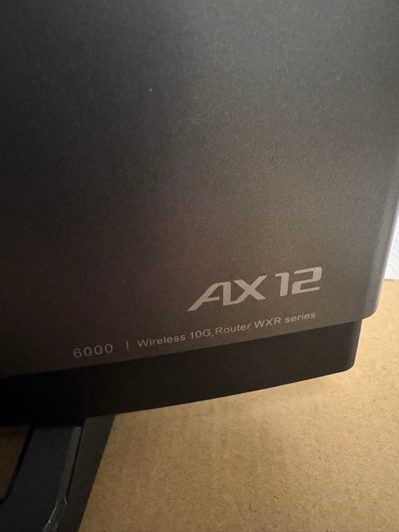 WXR-6000AX12PN BUFFALO 無線LANルーター 4本アンテナ