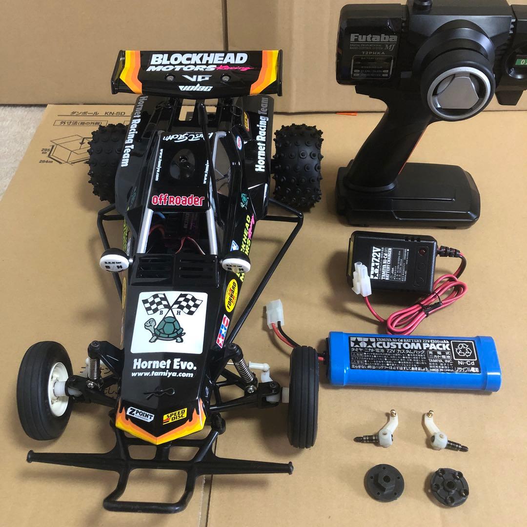 タミヤ RC グラスホッパー改、ほぼホーネット メカ付きフルセット 完成