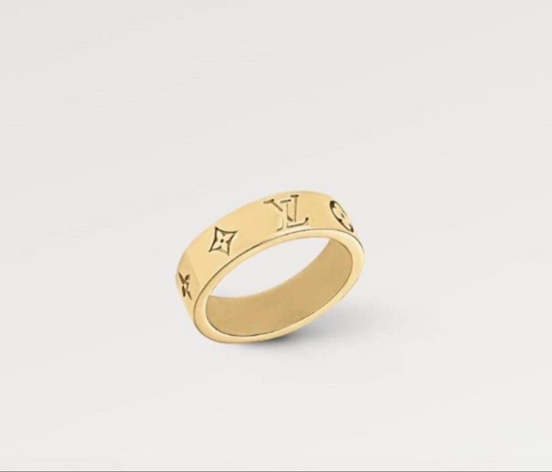 Louis Vuitton】モザイク シン リング 18-19号 - メルカリ