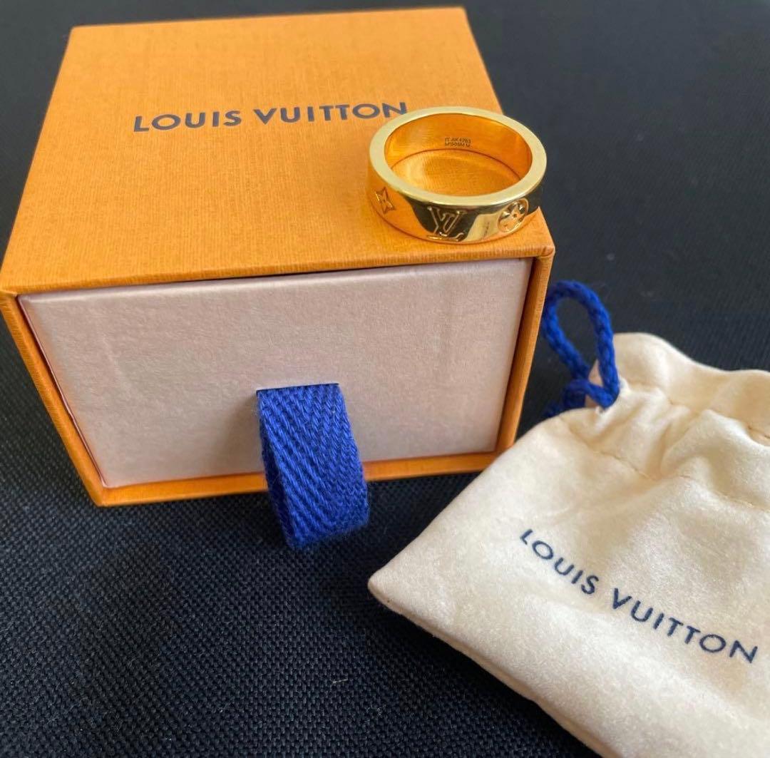 Louis Vuitton】モザイク シン リング 18-19号 - メルカリ