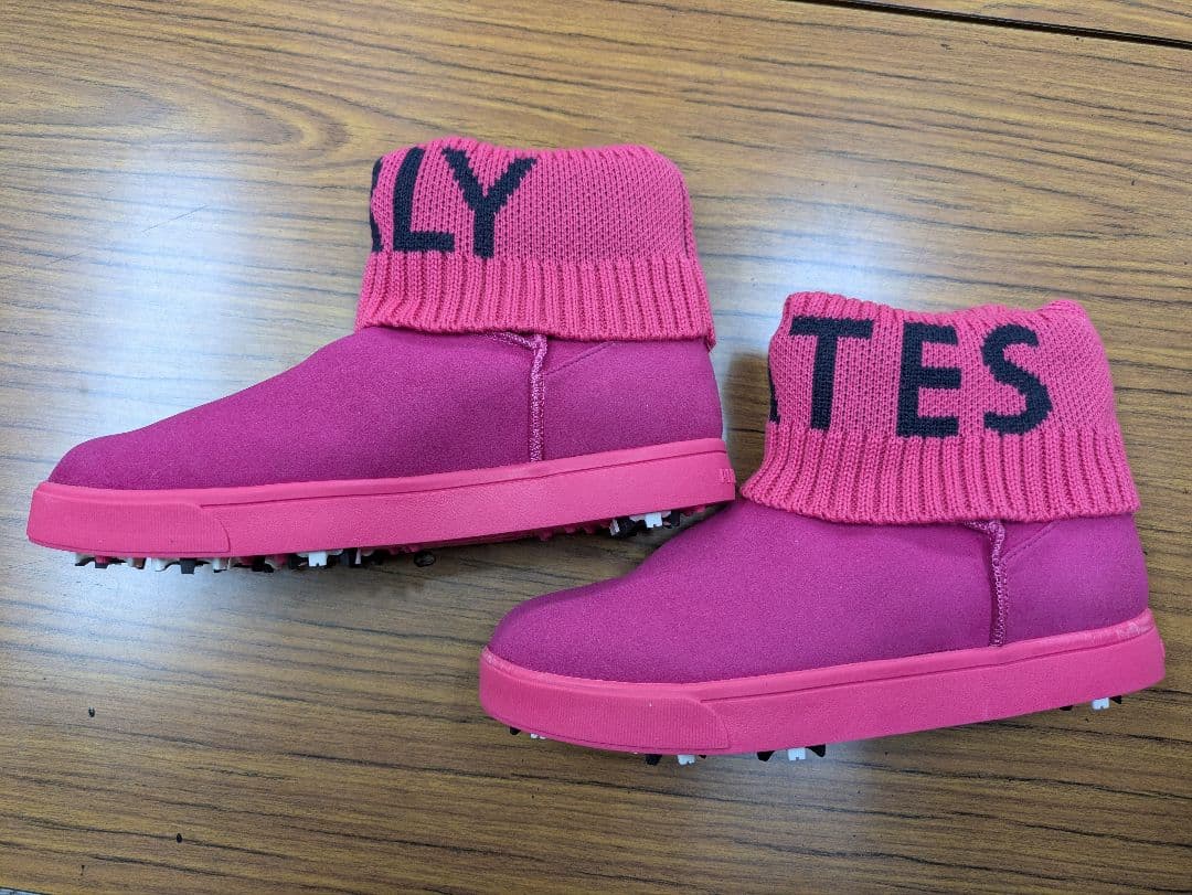 パーリーゲイツ ブーツ ピンク スパイク 24.0 freemarketminute.com