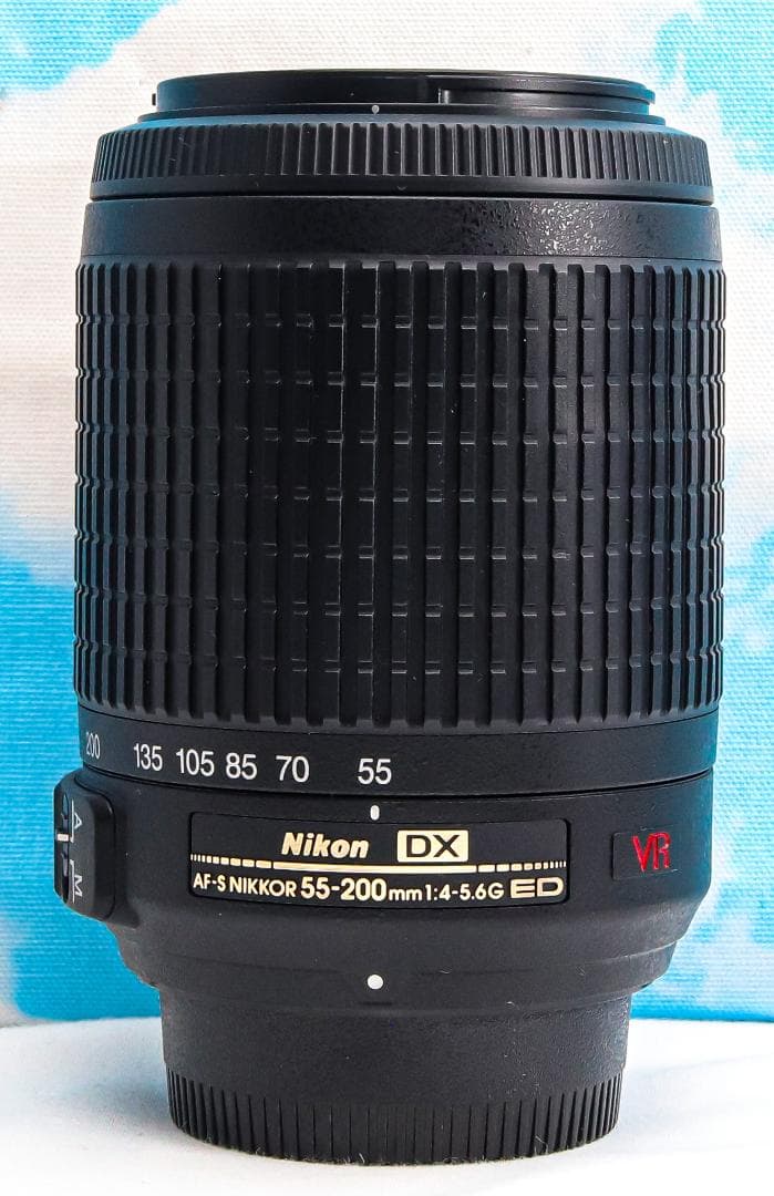 ニコン Nikon AF-S 55-200mm⭐️手振れ補正付き⭐️望遠レンズ