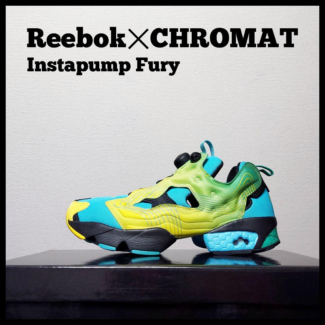 Reebok ✕ クロマットインスタ ポンプフューリー　メンズ　26cm インスタ ポンプフューリー / Instapump Fury Shoes （ブラック