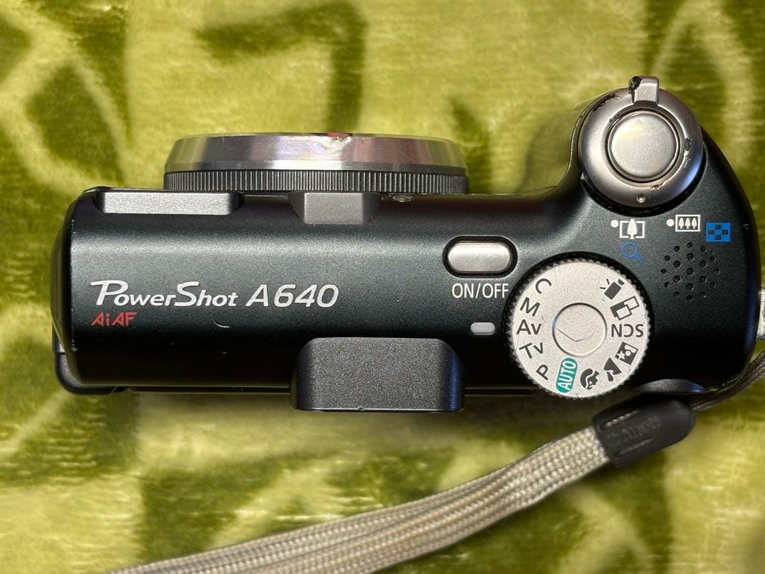 Canon キャノン　PowerShot A640 デジタルカメラ 単3電池駆動