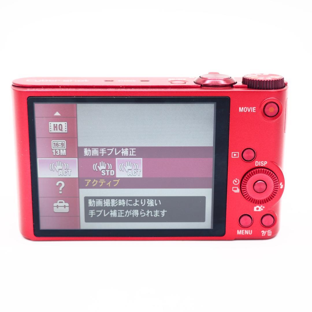 SONY Cyber-shot デジタルカメラ DSC-WX300 レッド