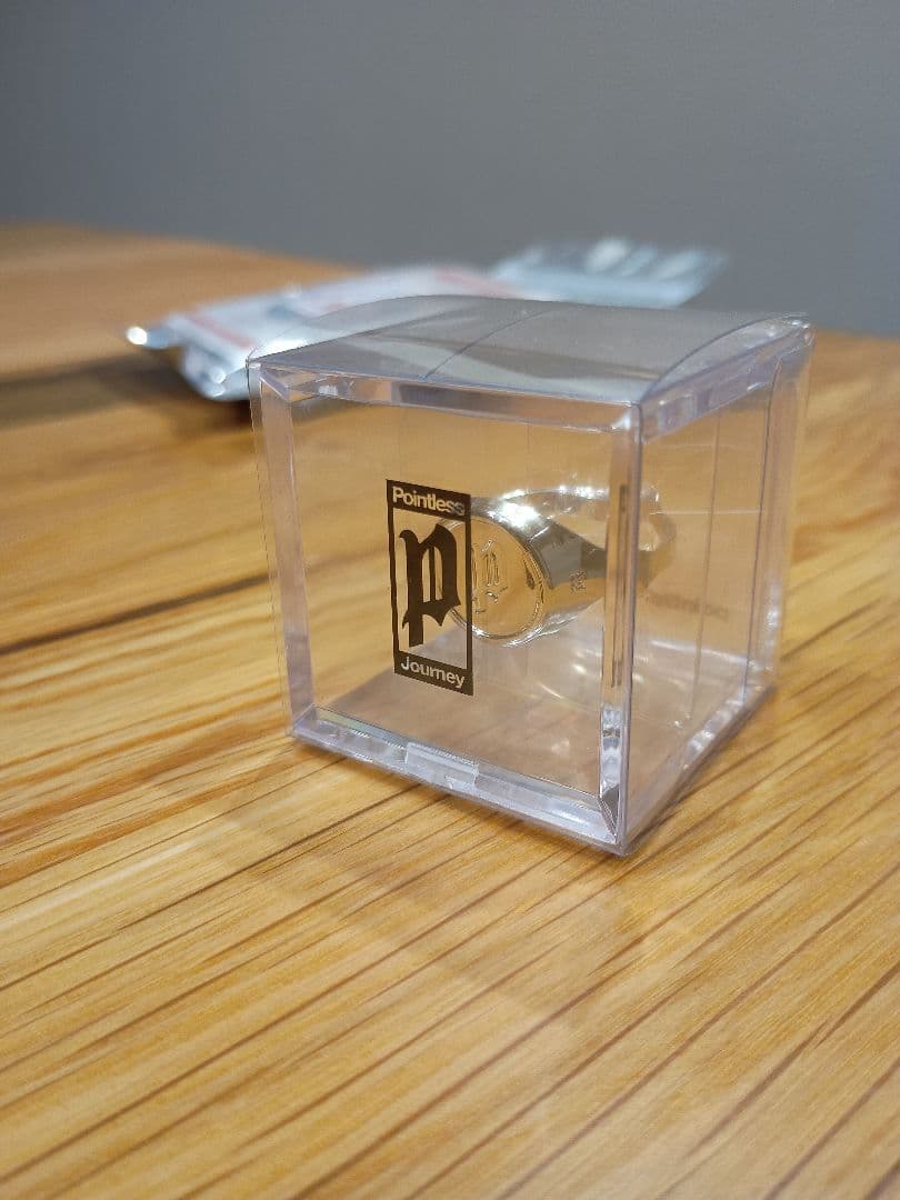 アクセサリー Pointless Journey TOY RING \"P\" - Silver