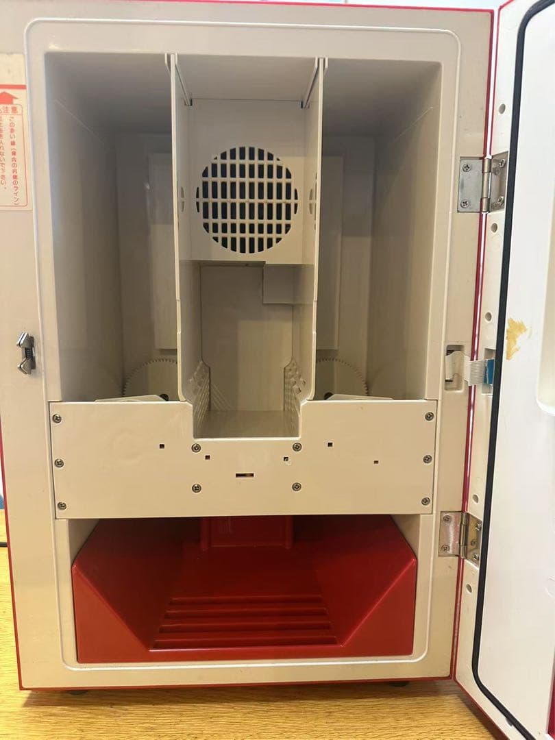 マサオコーポレーション保冷庫 MSO-016R（赤）ミニ自動販売機