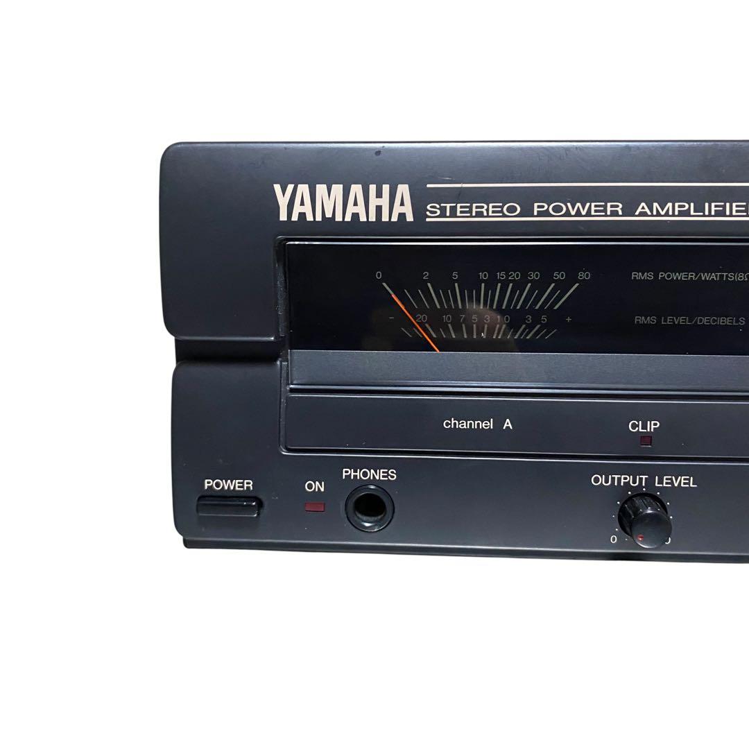 【動作品】YAMAHA パワーアンプ　A100a ステレオパワーアンプ