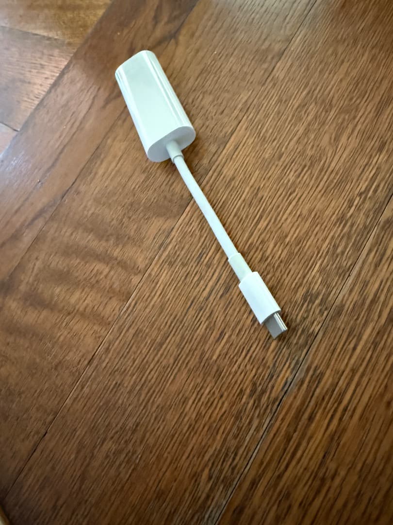 （ジャンク）ThunderboltDisplay 27 USB-C変換コネクタ付