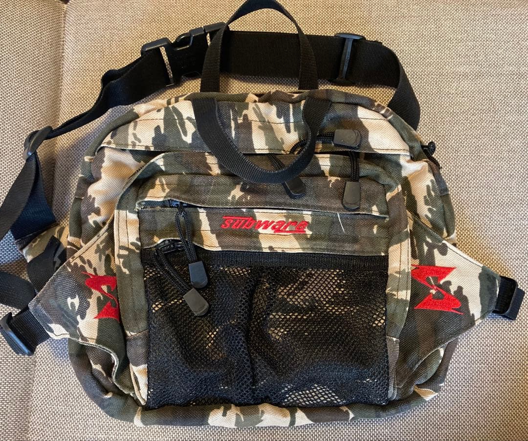 00s SUBWARE 迷彩ウエストバッグ NYJP 裏原　recon ape 00s SUBWARE 迷彩ウエストバッグ NYJP 裏原 recon ape - メルカリ