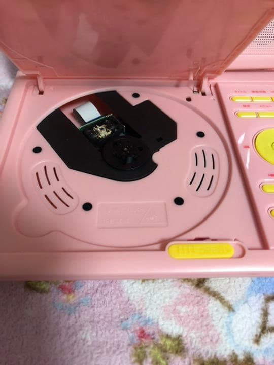 ディズニープリンセス ラプンツェル DVDプレイヤー 7インチ 新星堂限定