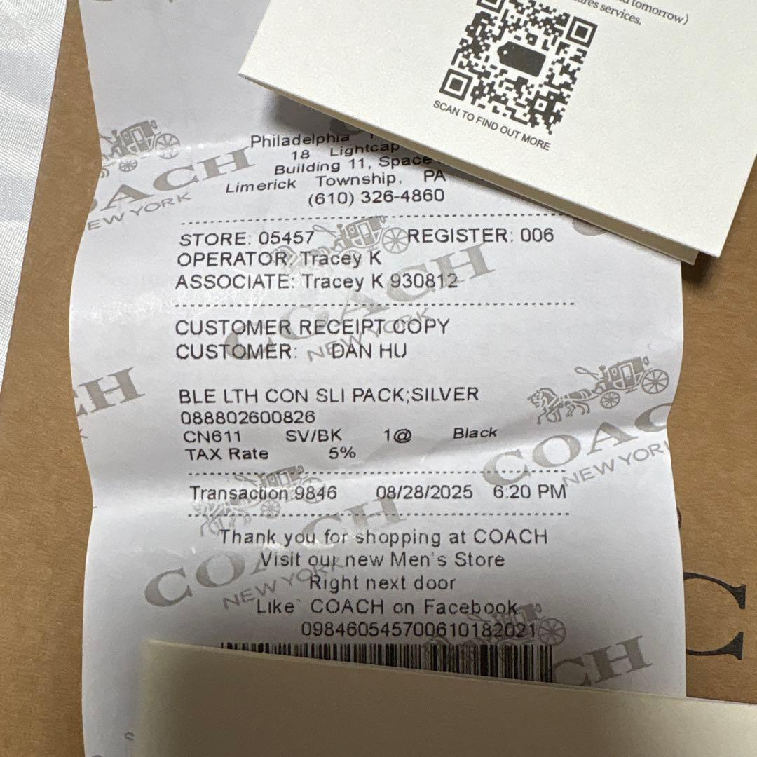 COACH 星柄 スンミン 2つ折り財布 - メルカリ