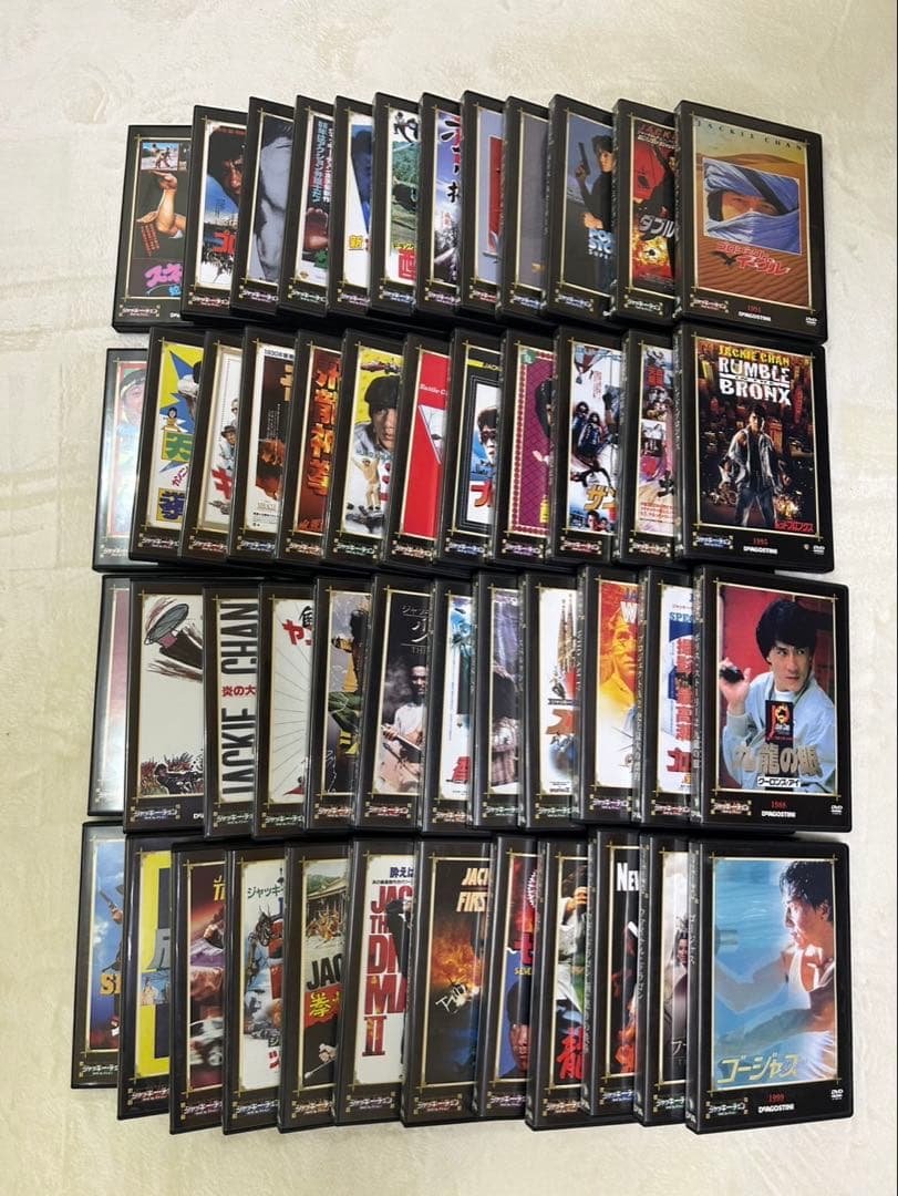 ジャッキー・チェン DVD コレクション 48枚セット - メルカリ