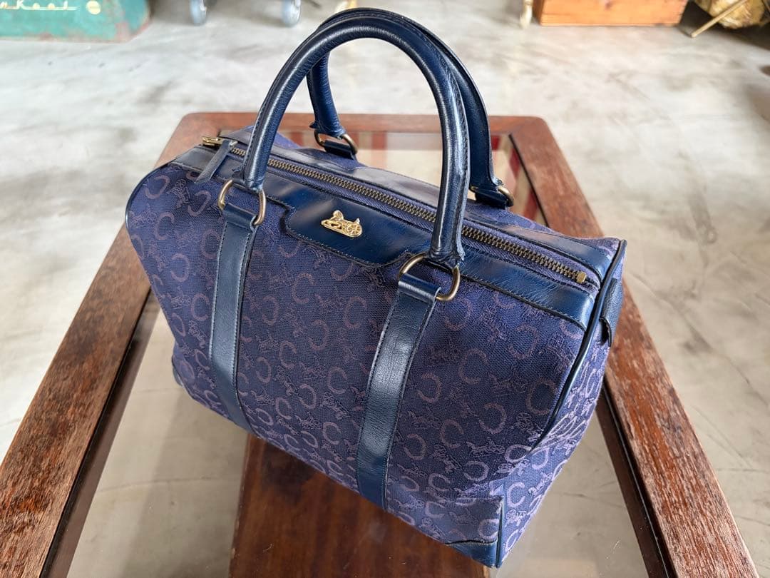 1980s vintage celine ビンテージセリーヌ サルキー 馬車金具 - メルカリ