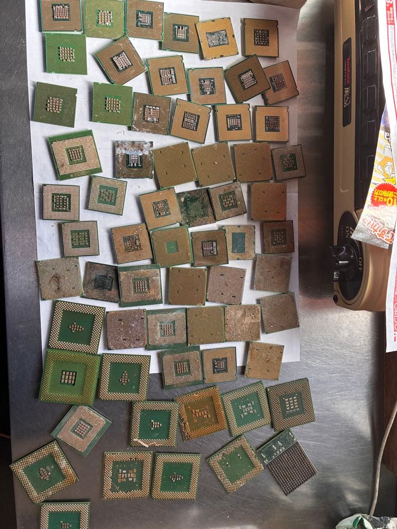 多数のCPU パーツ　まとめ