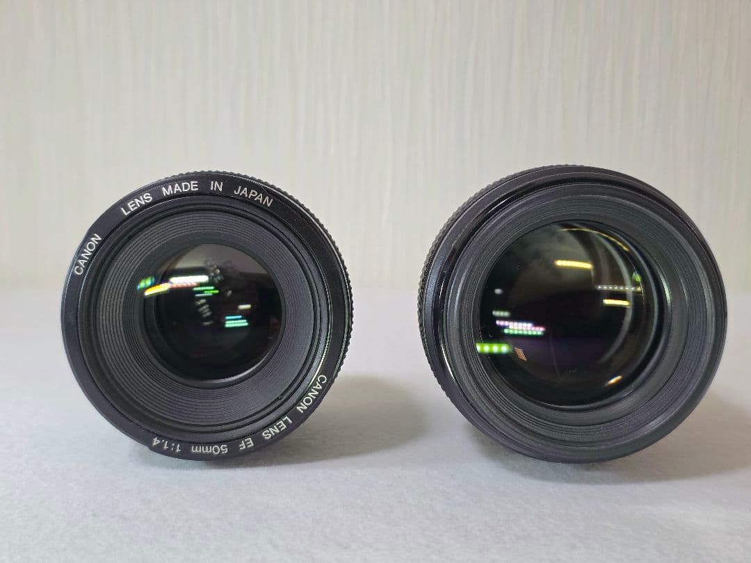キャノン EF 50mm f/1.4 & 85mm f/1.8 USMセット