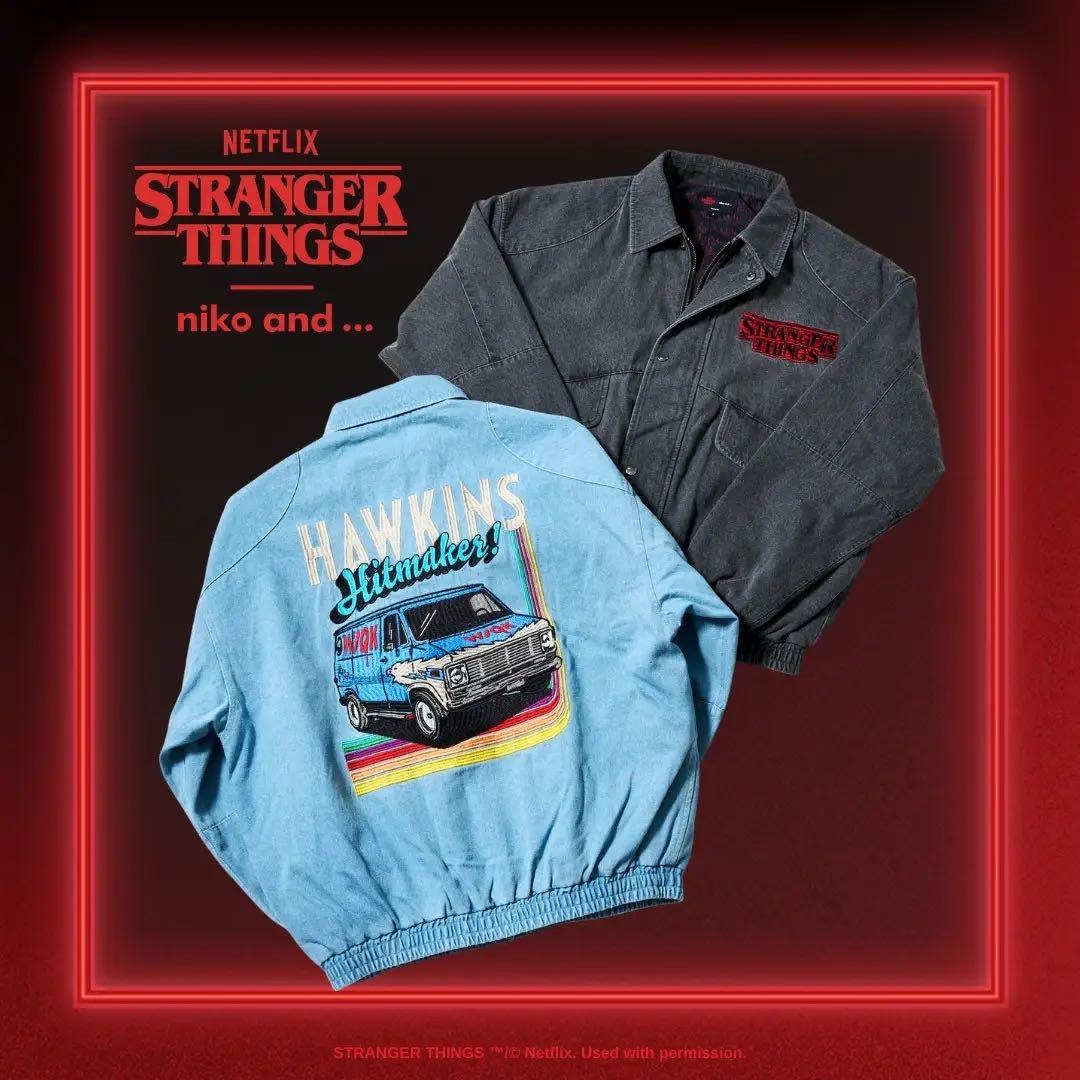 Stranger Things デニムジャケットniko and… - メルカリ