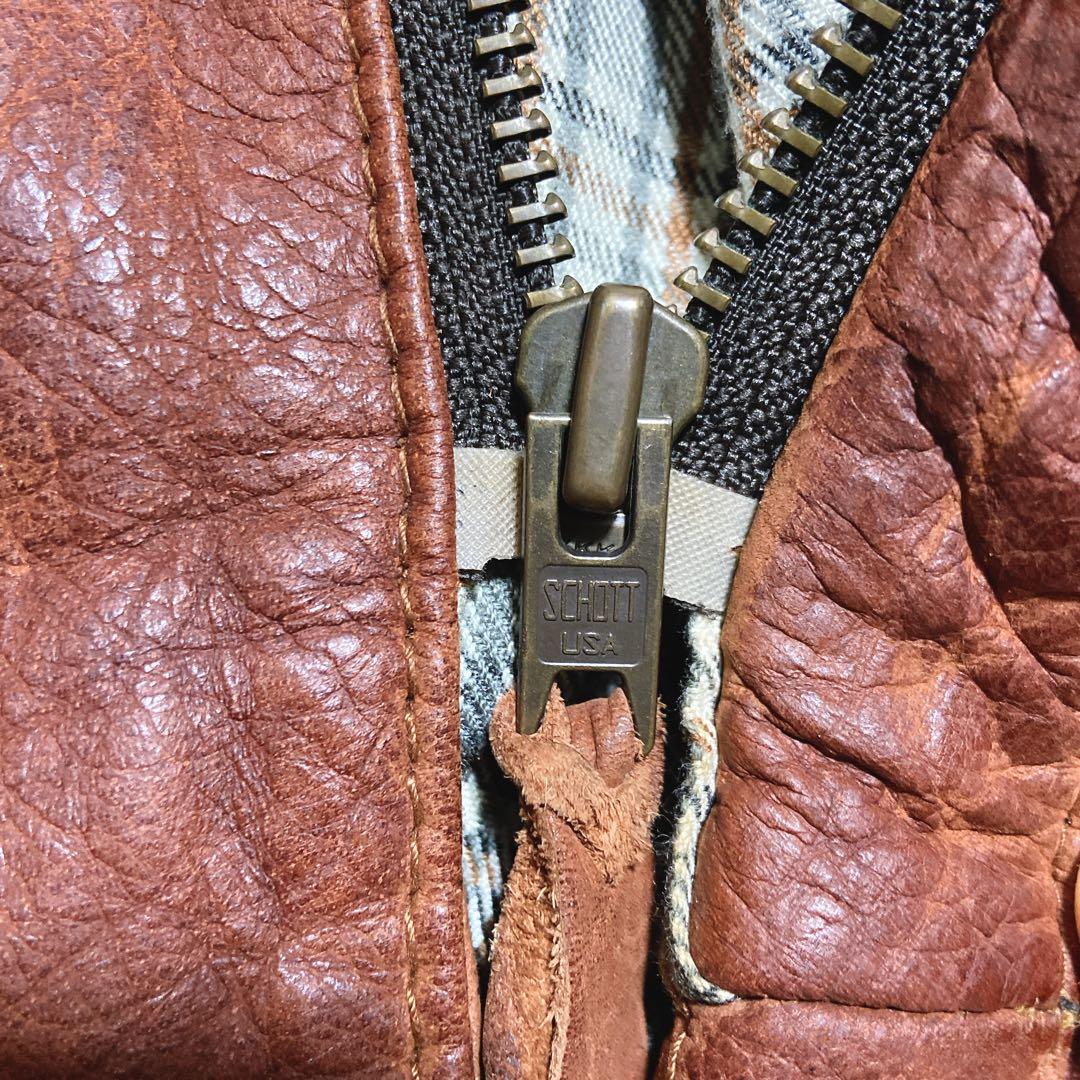 希少⭐️ ショット レザージャケット クラシックレーサー USDD加工