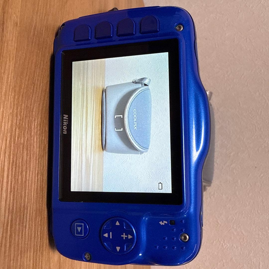 Nikon COOLPIX S32 デジタルカメラ 青