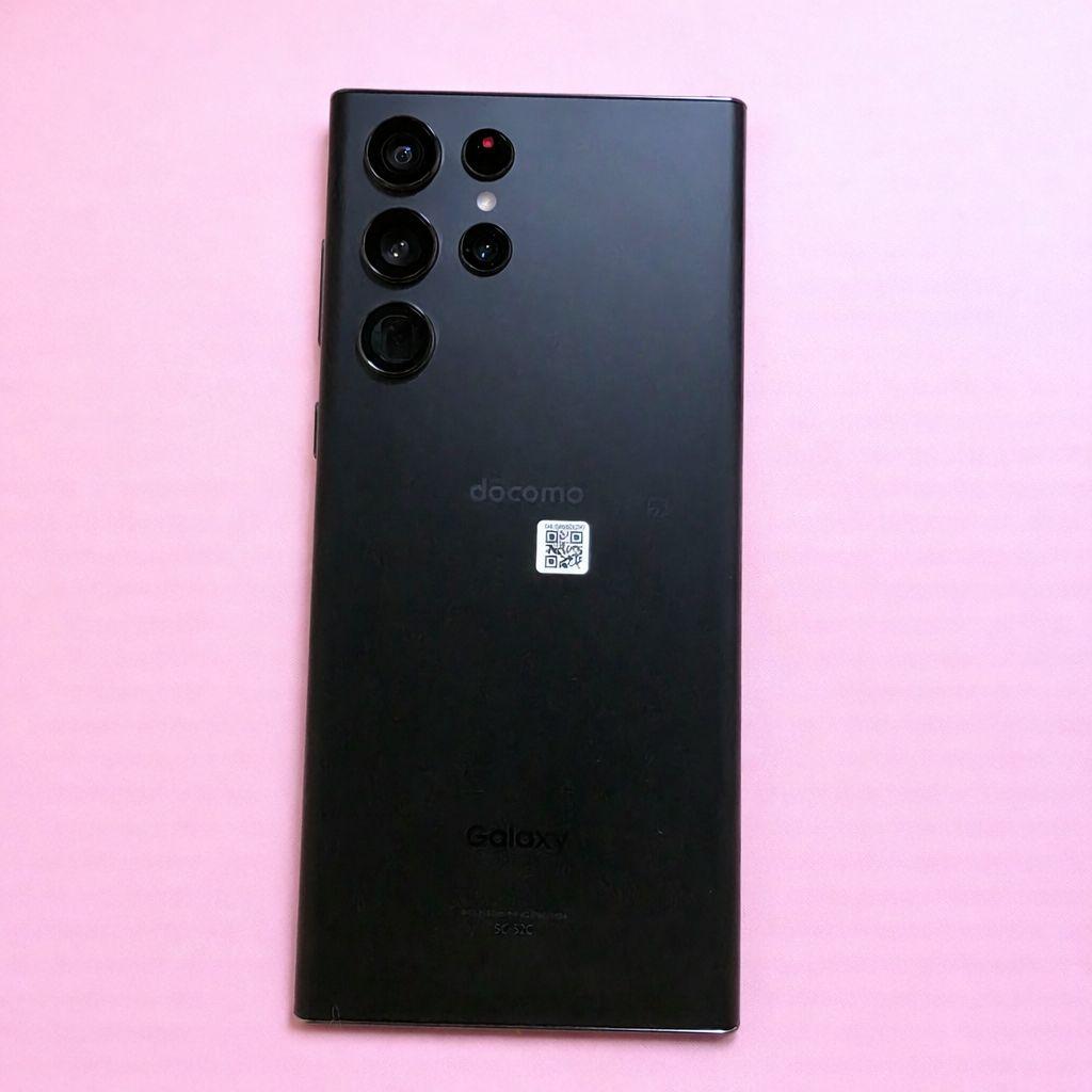 Galaxy S22 Ultra docomo 黒 Sペン付き 純正ケース付き