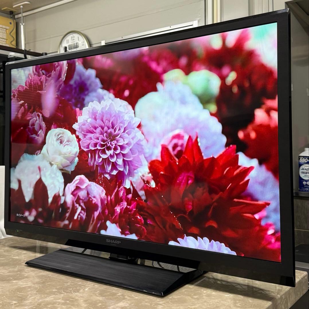 ✨ SHARP AQUOS液晶カラーテレビ　2014年製40インチ✨リモコン付き