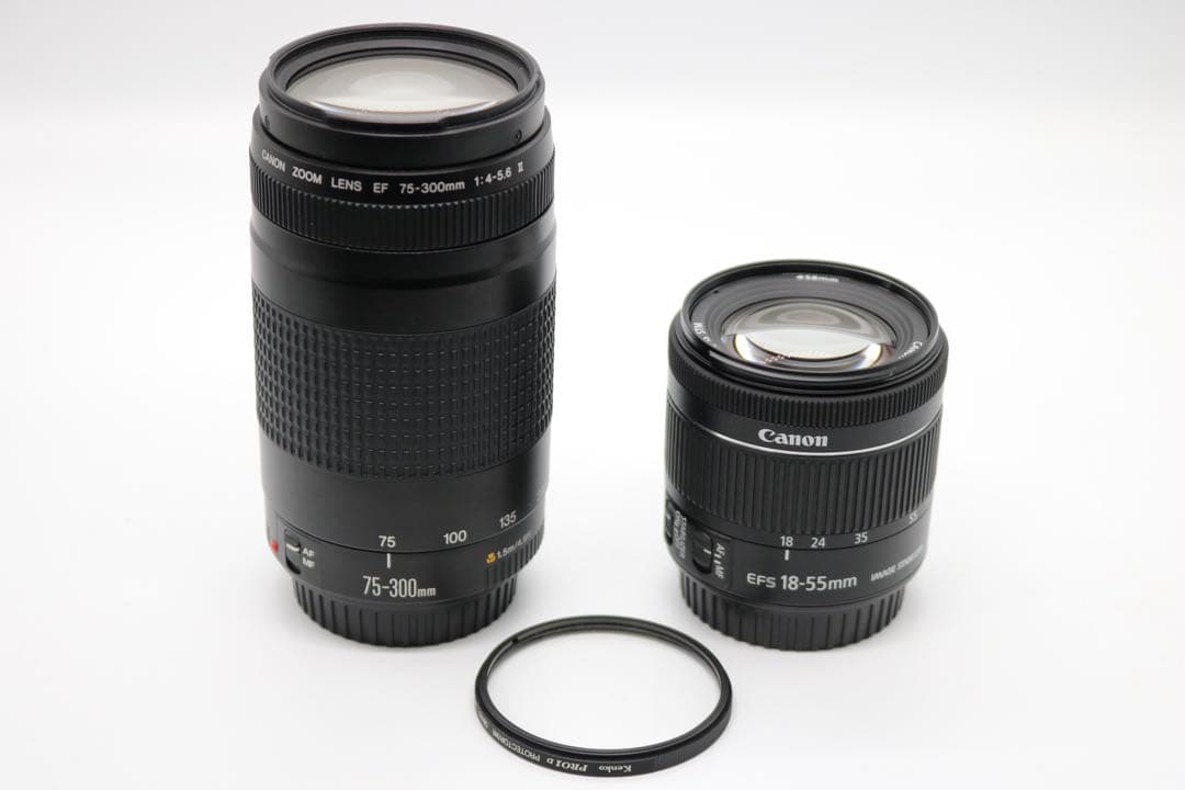 美品 【Canon EOS Kiss X10 ダブルレンズセット】 安心保証あり