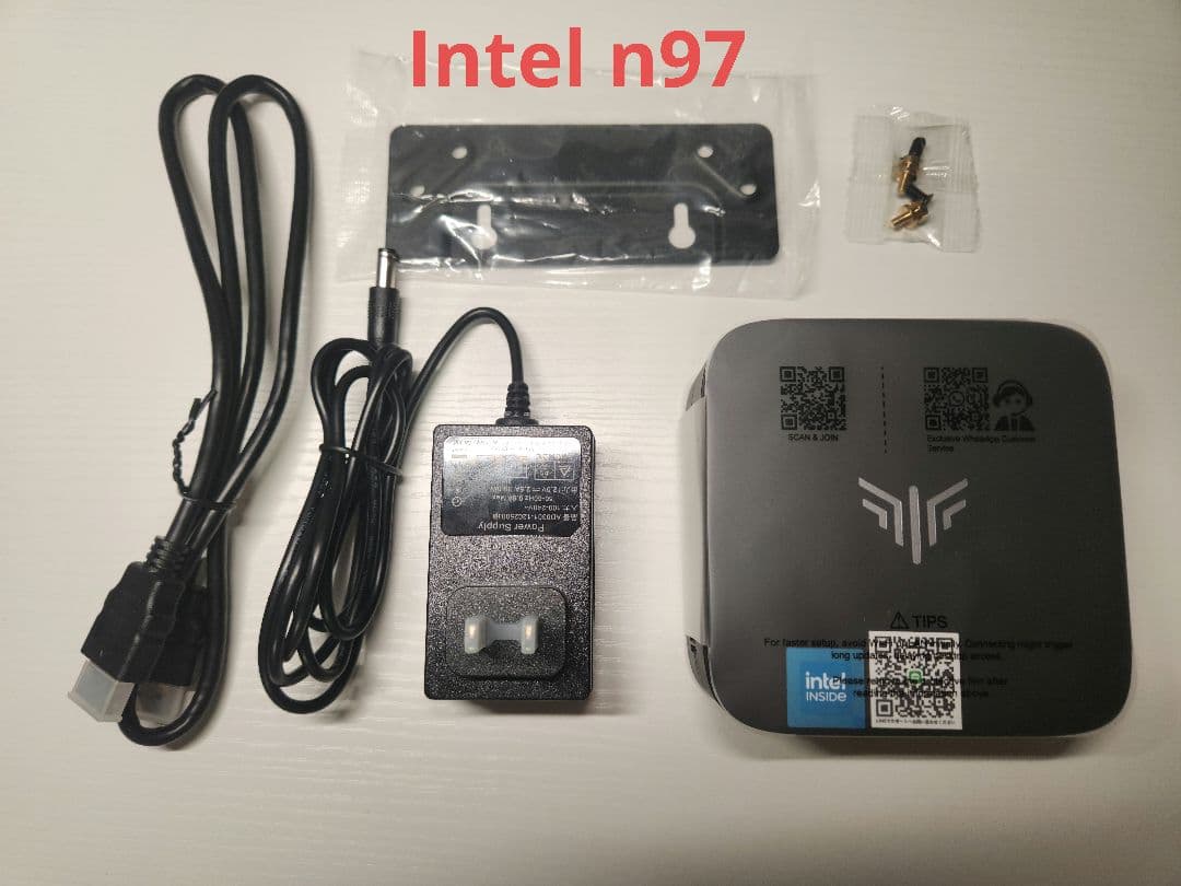 NiPoGi ミニpc n97搭載モデル 業界初のN97シリーズ登場！】ミニPC 最新第12世代 Intel N97 Win11 Pro