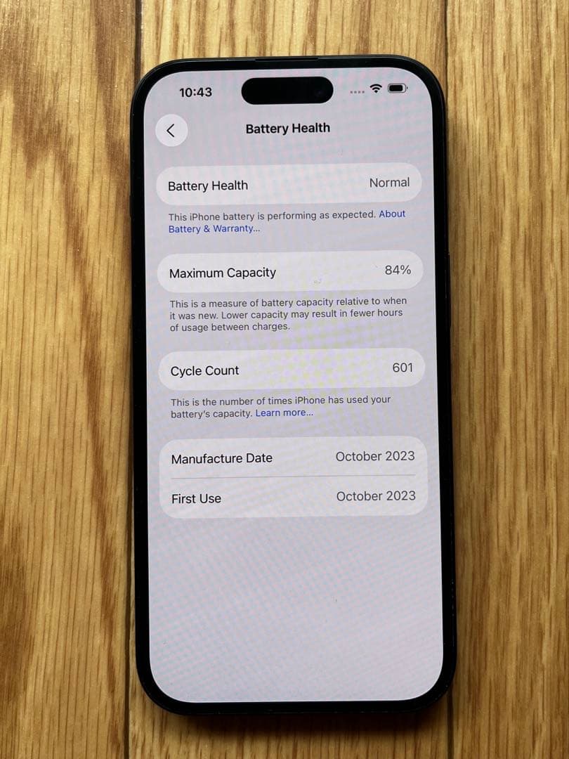 【iPhone 15 、128GB ブラック｜SIMフリー】